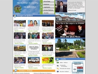 Thumbnail do site Prefeitura Municipal de Rubiácea