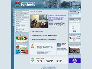 Thumbnail do site Prefeitura Municipal de Penápolis