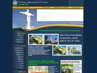 Thumbnail do site Prefeitura Municipal de Turiúba