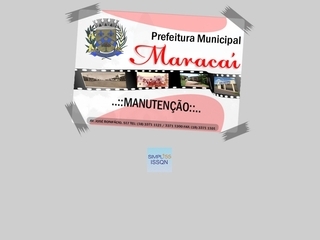 Thumbnail do site Prefeitura Municipal de Maraca