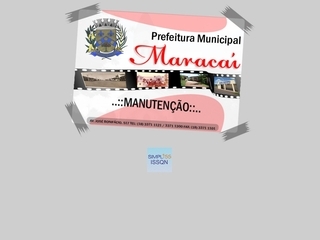 Thumbnail do site Prefeitura Municipal de Maracaí