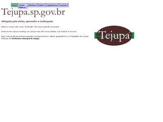 Thumbnail do site Prefeitura Municipal de Tejup
