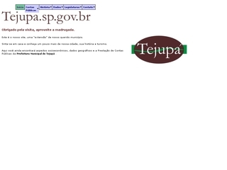 Thumbnail do site Prefeitura Municipal de Tejupá