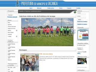 Thumbnail do site Prefeitura Municipal de Iacanga