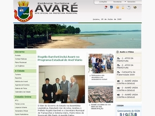 Thumbnail do site Prefeitura Municipal de Avaré