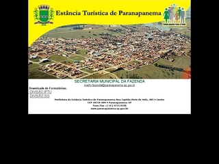 Thumbnail do site Prefeitura Municipal de Paranapanema