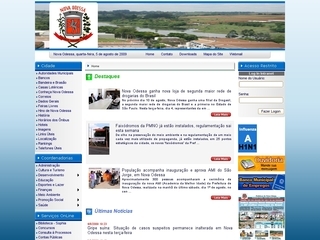 Thumbnail do site Prefeitura Municipal de Nova Odessa