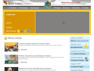 Thumbnail do site Prefeitura Municipal de Mogi Guau