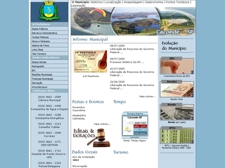 Thumbnail do site Prefeitura Municipal de Caconde