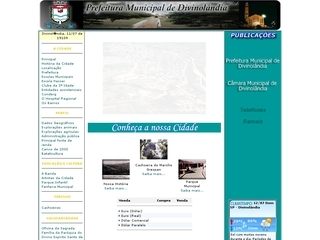 Thumbnail do site Prefeitura Municipal de Divinolândia