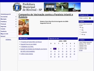 Thumbnail do site Prefeitura Municipal de Riversul