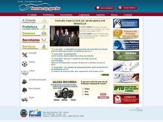 Thumbnail do site Prefeitura Municipal de Fernão
