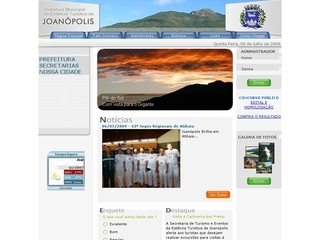 Thumbnail do site Prefeitura Municipal de Joanópolis