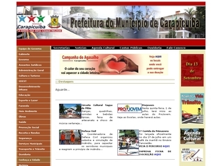 Thumbnail do site Prefeitura Municipal de Carapicuíba