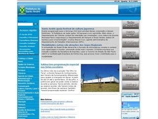 Thumbnail do site Prefeitura Municipal de Santo Andr