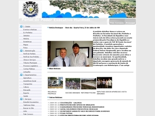 Thumbnail do site Prefeitura Municipal de Anhumas