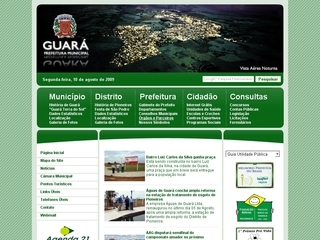 Thumbnail do site Prefeitura Municipal de Guar