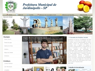 Thumbnail do site Prefeitura Municipal de Jardinpolis