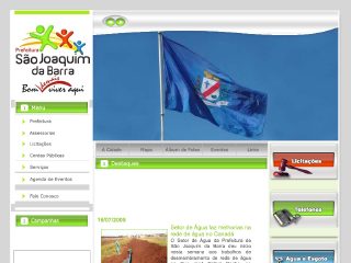 Thumbnail do site Prefeitura Municipal de So Joaquim da Barra