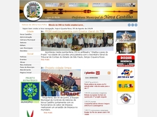 Thumbnail do site Prefeitura Municipal de Nova Castilho