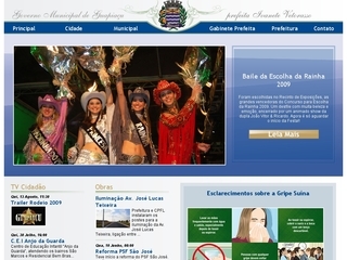 Thumbnail do site Prefeitura Municipal de Guapiaçu