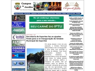 Thumbnail do site Prefeitura Municipal de Campos do Jordo