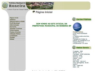 Thumbnail do site Prefeitura Municipal de Roseira