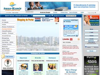 Thumbnail do site Portal da Cidade de Aracaju