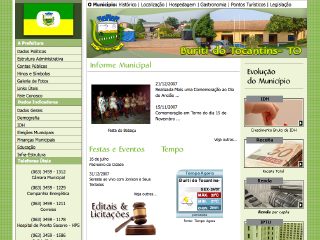 Thumbnail do site Prefeitura Municipal de Buriti do Tocantins