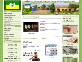 Thumbnail do site Prefeitura Municipal de Buriti do Tocantins