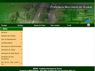 Thumbnail do site Prefeitura Municipal de Guara