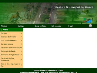 Thumbnail do site Prefeitura Municipal de Guaraí