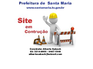 Thumbnail do site Prefeitura Municipal de Santa Maria do Tocantins