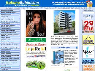 Thumbnail do site Itabunabahia.com.br - Comércio de Itabuna