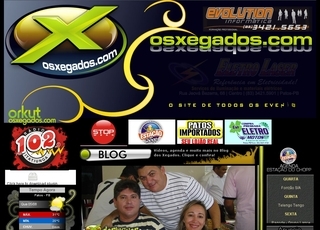 Thumbnail do site Os Xegados