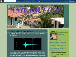 Thumbnail do site Anil em foco