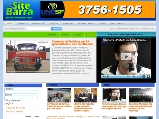 Thumbnail do site SiteBarra