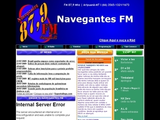 Thumbnail do site Rdio Navegantes