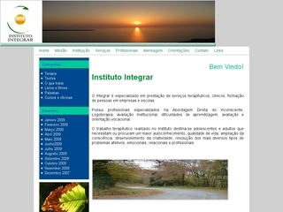Thumbnail do site Instituto Integrar