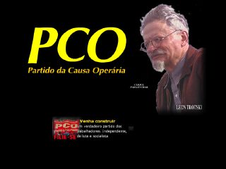 Thumbnail do site Partido da Causa Operria (PCO)