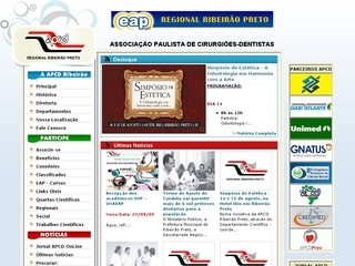 Thumbnail do site Associao Paulista de Cirurgies-Dentistas de Ribeiro Preto