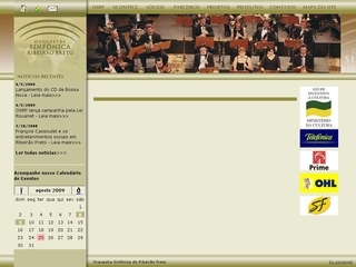 Thumbnail do site Orquestra Sinfnica de Ribeiro Preto