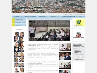 Thumbnail do site Cmara Municipal de Ribeiro Preto