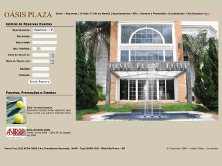 Thumbnail do site Oásis Plaza Hotel