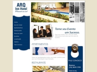 Thumbnail do site Arq Inn Hotel