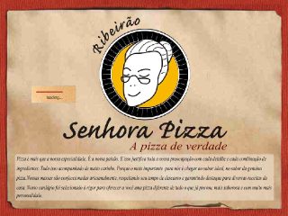 Thumbnail do site Senhora Pizza