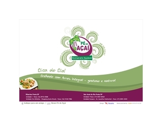 Thumbnail do site Pé de Açaí - São José do Rio Preto