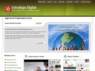 Thumbnail do site Agência Estratégia Digital