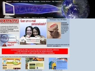 Thumbnail do site Somenek Propaganda & Publicidade