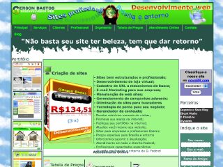 Thumbnail do site Gerson Bastos - Desenvolvimentos de sites